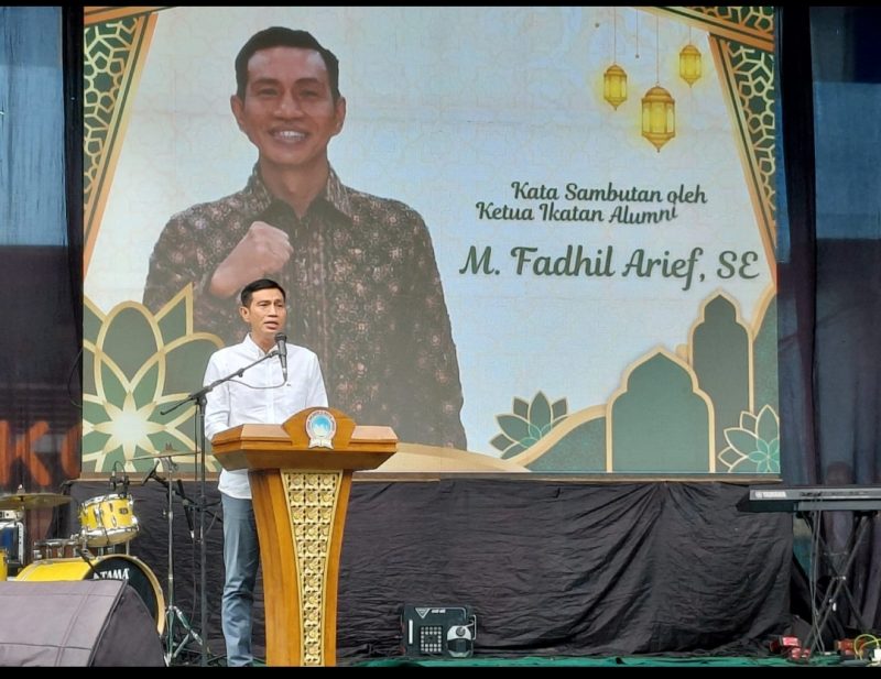 Reuni Akbar SMAN 3 Kota Jambi: Fadhil Arief Tekankan Bakti Alumni untuk Pembangunan Daerah