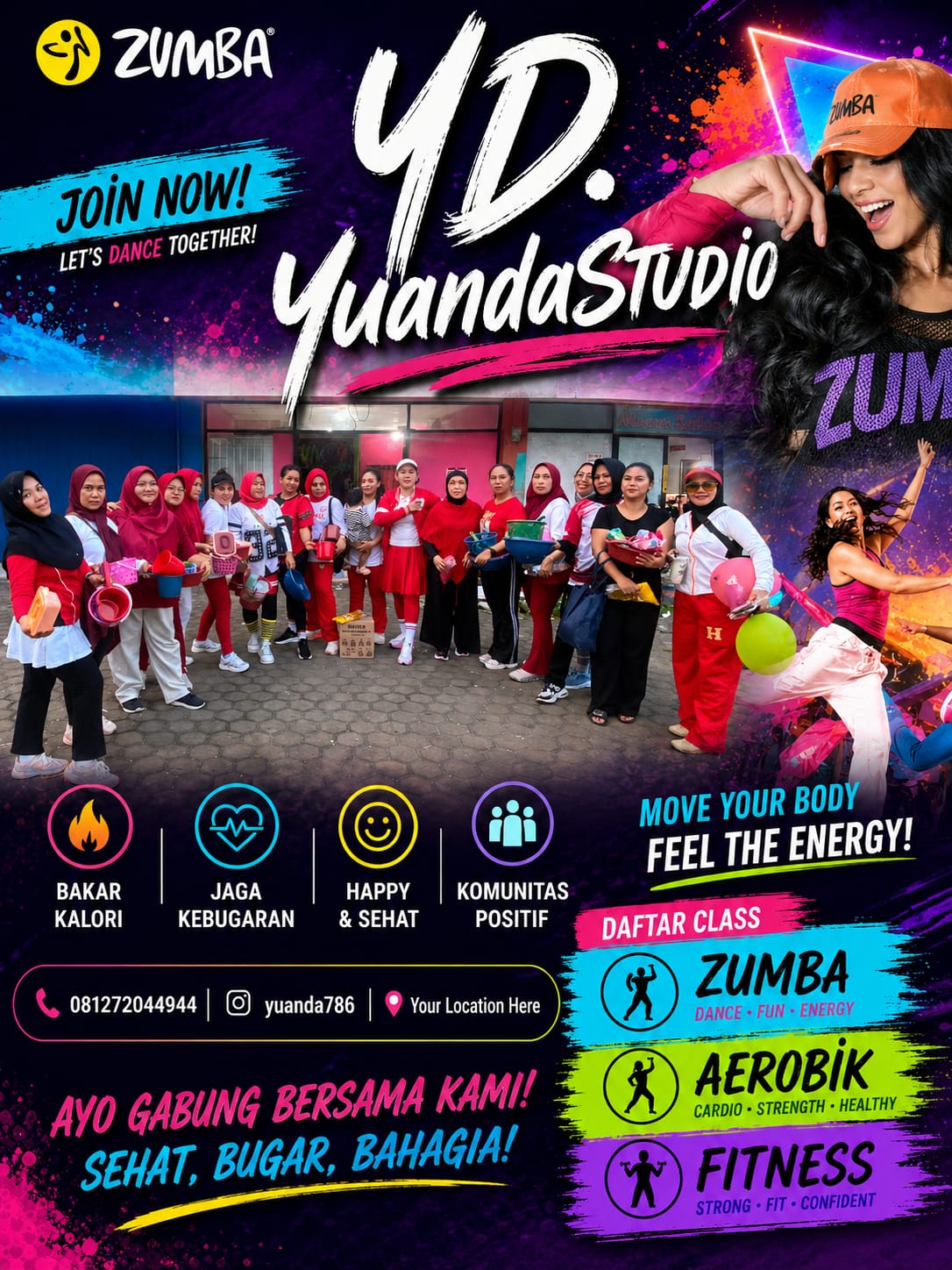 Semarak HUT ke-81 RI, Yuanda Studio 1 Gelar Beragam Perlombaan di BBC Muara Bulian