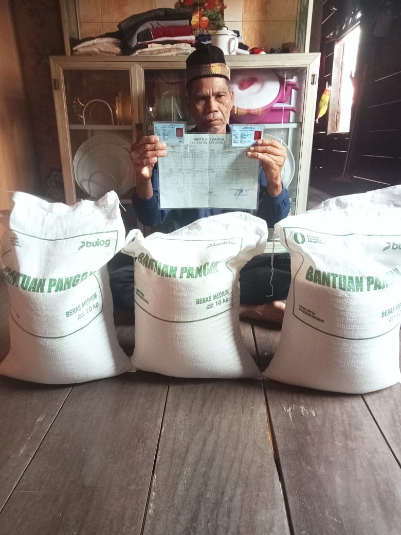 Pj. Kades Kembang Seri Dorong Transparansi Penyaluran Bantuan Pangan, 17 KK Masih Perlu Diverifikasi