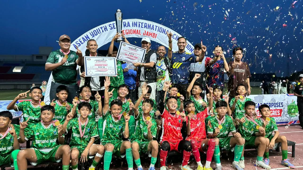 86 Tim Bersaing di ASEAN Youth SIC 2026, PERSEBRI Batang Hari Juara U-13