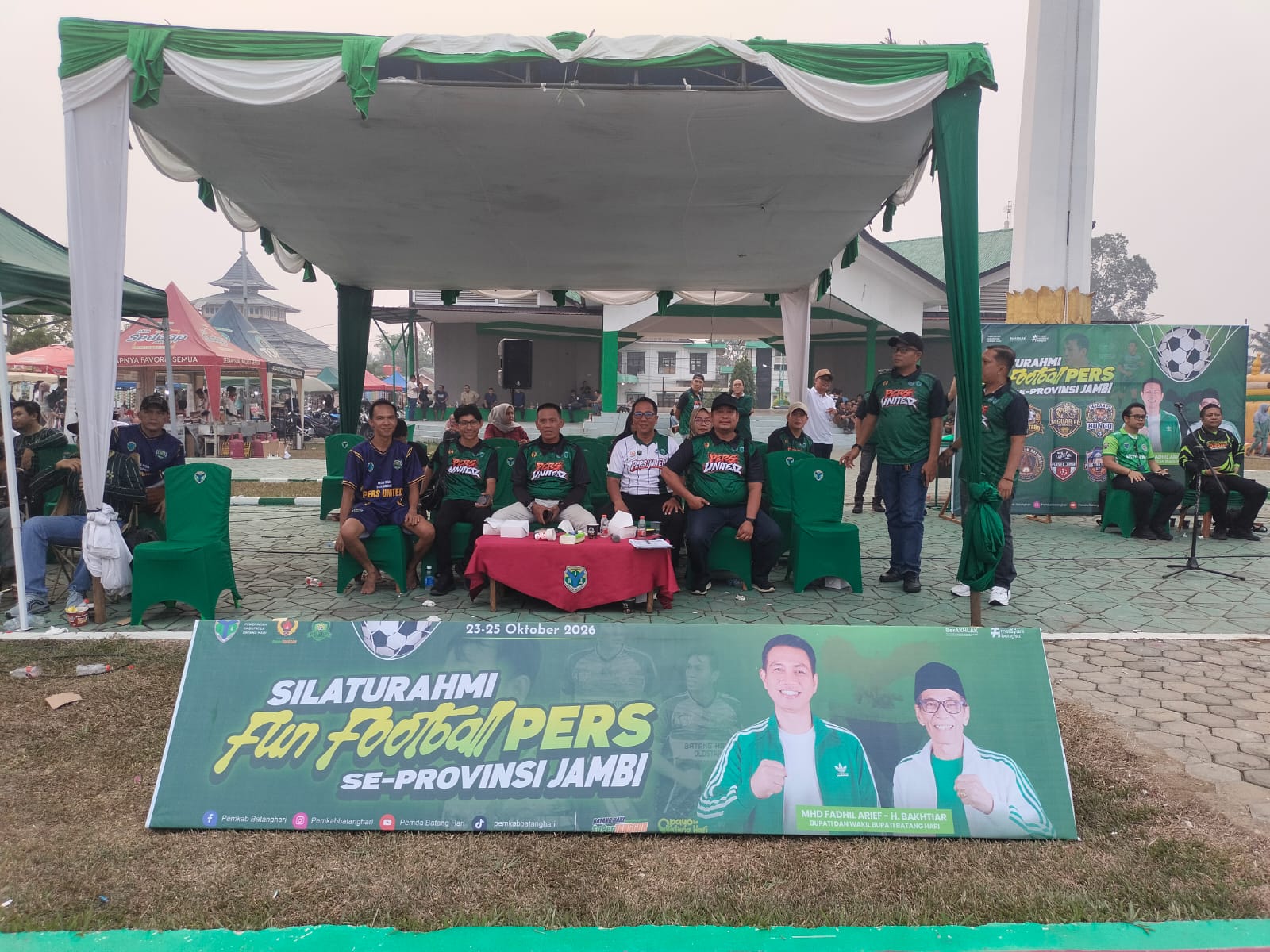 Bermain dengan 10 Pemain, Pers United Batang Hari B Juara Fun Football Pers 2026